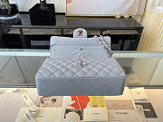 Chanel Lambskin & Silver-Tone Metal 0111208 25.5cm - 4