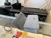 Chanel Lambskin & Silver-Tone Metal 0111208 25.5cm - 3