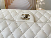 Chanel Lambskin & Silver-Tone Metal 0111209 25.5cm - 6