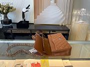 Chanel Lambskin & Silver-Tone Metal 0111210 25.5cm - 3