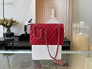 Chanel Lambskin & Silver-Tone Metal 0111211 25.5cm - 5