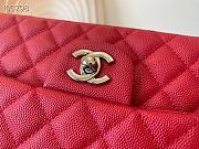 Chanel Lambskin & Silver-Tone Metal 0111211 25.5cm - 2