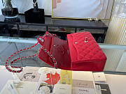 Chanel Lambskin & Silver-Tone Metal 0111212 25.5cm - 5