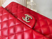 Chanel Lambskin & Silver-Tone Metal 0111212 25.5cm - 2