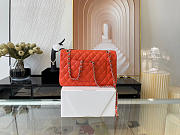 Chanel Lambskin & Silver-Tone Metal 0111213 25.5cm - 3