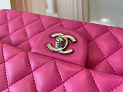 Chanel Lambskin & Silver-Tone Metal 0111214 25.5cm - 3