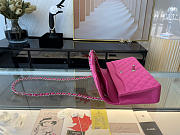 Chanel Lambskin & Silver-Tone Metal 0111214 25.5cm - 2