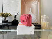 Details Chanel Lambskin & Silver-Tone Metal 0111215 25.5cm - 5