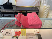 Details Chanel Lambskin & Silver-Tone Metal 0111215 25.5cm - 4