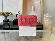 Details Chanel Lambskin & Silver-Tone Metal 0111215 25.5cm - 3
