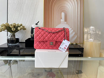 Details Chanel Lambskin & Silver-Tone Metal 0111215 25.5cm