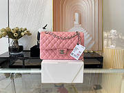 bag Chanel Lambskin & Silver-Tone Metal 0111216 25.5cm - 1