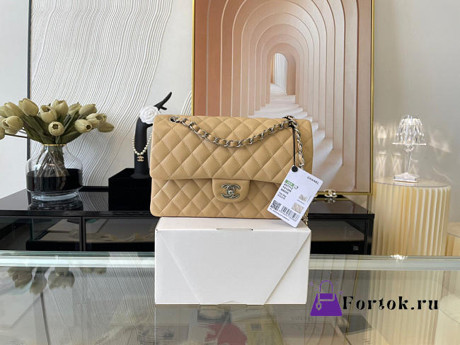 Chanel Lambskin & Silver-Tone Metal 0111219 25.5cm - 1