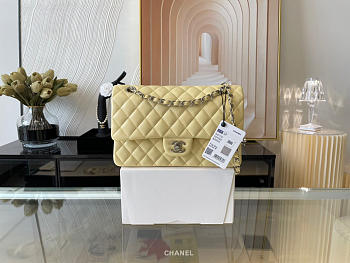 Chanel Lambskin & Silver-Tone Metal 0111221 25.5cm