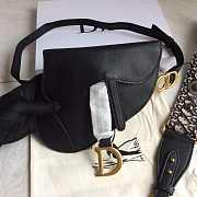 Dior Oblique Black Shoulder Strap - 2