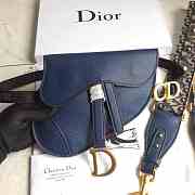 Dior Oblique Blue Shoulder Straps  - 5
