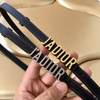 Dior Jadior Belt Gold/Silver 15mm