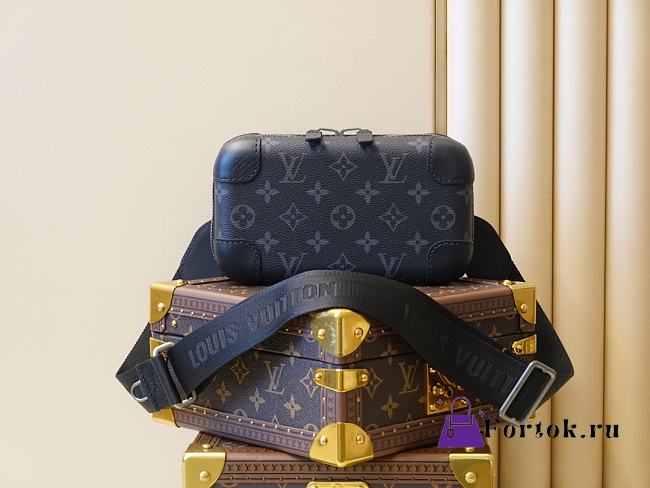 Louis Vuitton Horizon Clutch Monogram Eclipse Canvas M45579 21cm - 1
