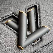 Louis Vuitton Medium Twist Black M58688 23cm - 2