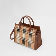 Burberry Title Vintage Check Medium Tote Bag 32cm - 4