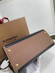 Burberry Title Vintage Black Check Medium Tote Bag 32cm - 6