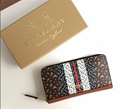 Burberry Long Wallet Zipper 19cm - 2