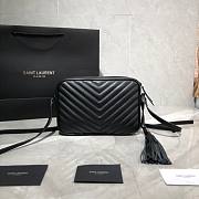 YSL LouLou Camera Bag Full Black 520534 23cm - 6