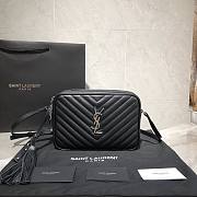 YSL LouLou Camera Bag Black 520534 23cm - 1