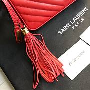 YSL LouLou Camera Bag Red 520534 23cm - 4