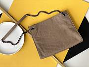 YSL Niki Shopping Bag Tan 33cm - 3