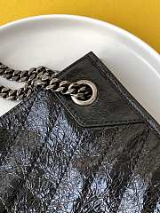 YSL Niki Shopping Bag Black 33cm - 2