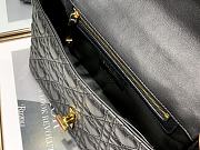 Dior caro CD buckle chain bag black 25cm - 6