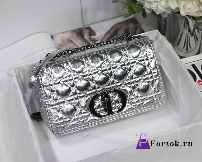 Dior Caro Silver Fold M8017 25cm - 1