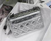 Dior Caro Silver Fold M8017 20cm - 5