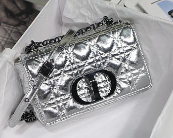 Dior Caro Silver Fold M8017 20cm