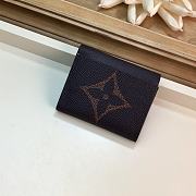 Louis Vuitton Zoé Wallet Black M80725 9.5cm - 5