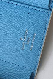 Louis Vuitton Victorine By The Pool Wallet Blue M80388 12.5cm - 4