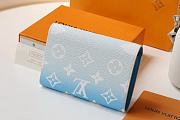 Louis Vuitton Victorine By The Pool Wallet Blue M80388 12.5cm - 3