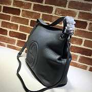 Gucci Soho Tote Chain Tassel Gray 408825 35cm  - 3