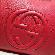 Gucci Soho Tote Chain Tassel Red 408825 35cm - 6