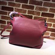Gucci Soho Tote Chain Tassel Bordeaux 408825 35cm - 3