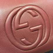 Gucci Soho Tote Chain Tassel Bordeaux 408825 35cm - 6