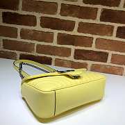 Gucci GG Marmont Matelassé Leather Yellow 443497 26cm - 5