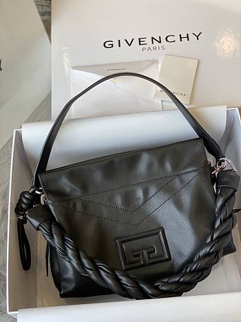 Givenchy Medium ID93 Shoulder Bag In Black BB50E 27x15x20cm