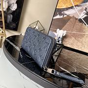 Louis Vuitton Zippy Wallet Navy M80958 19.5x10cm - 3