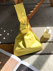 Bottega Veneta Twist Clutch In Yellow 607964 21x20.5x11cm - 6