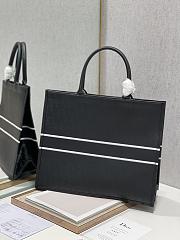 Dior Book Tote Black Leather M1286 41x32cm - 3