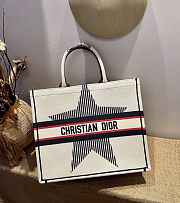 Dior Dioralps Book Tote Three-Tone Embroidery White M1286 41.5 cm - 2