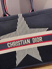 Dior Dioralps Book Tote Three-Tone Embroidery Black M1286 41.5 cm - 6