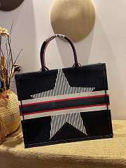 Dior Dioralps Book Tote Three-Tone Embroidery Black M1286 41.5 cm - 3